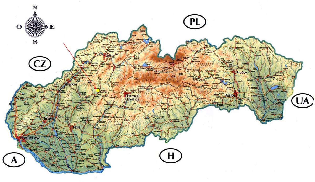 kart Slovakiya qıfıllar