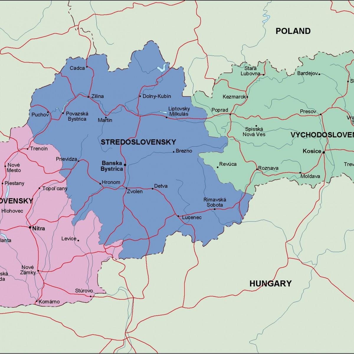 kart Slovakiya siyasi