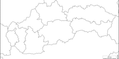 Kart Slovakiya boş 